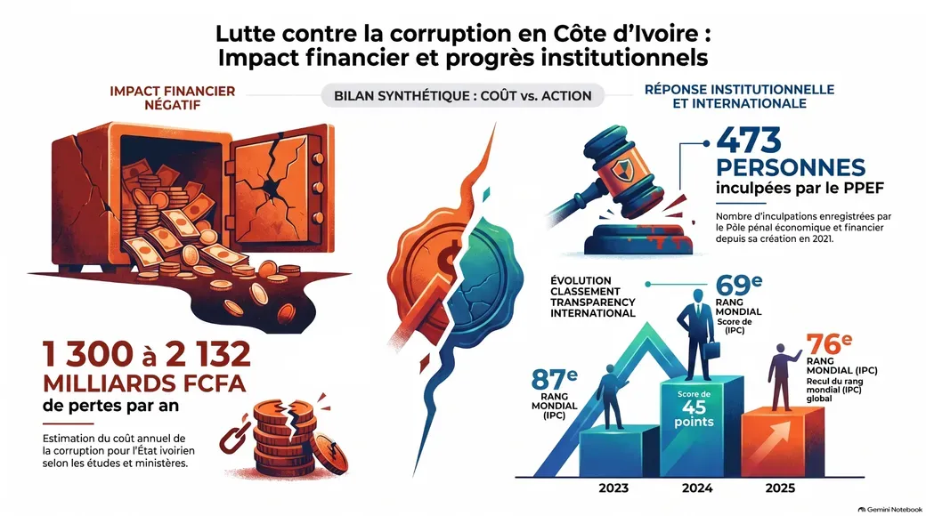 Actualités de la corruption en Côte d'Ivoire